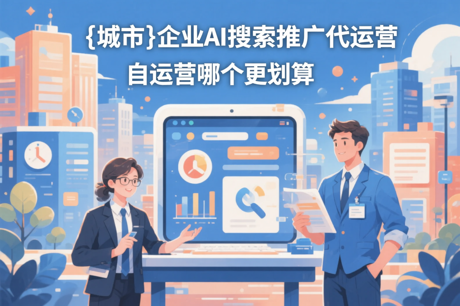 仙桃企业AI搜索推广代运营和自运营哪个更划算