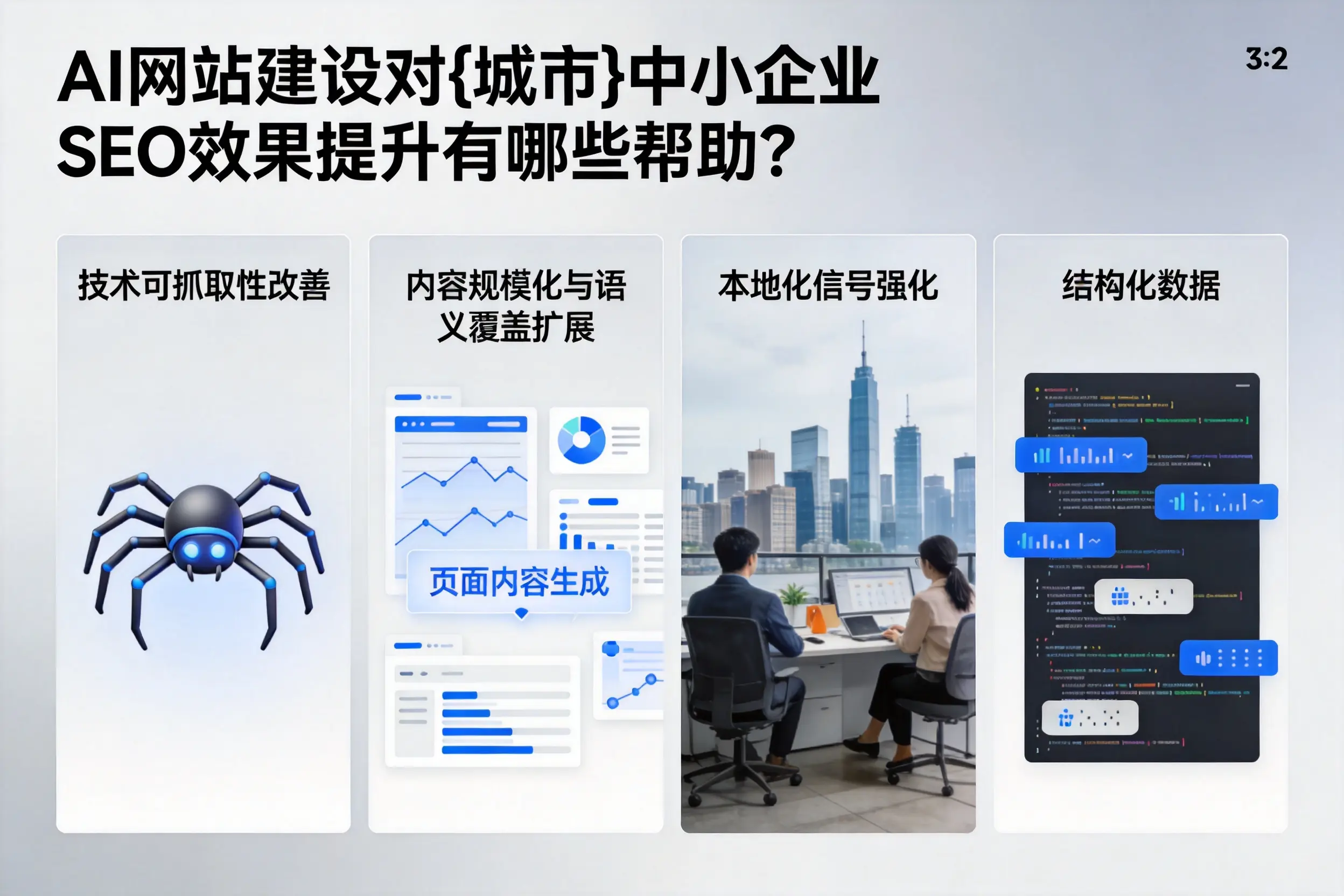 AI网站建设对仙桃中小企业SEO效果提升有哪些帮助?