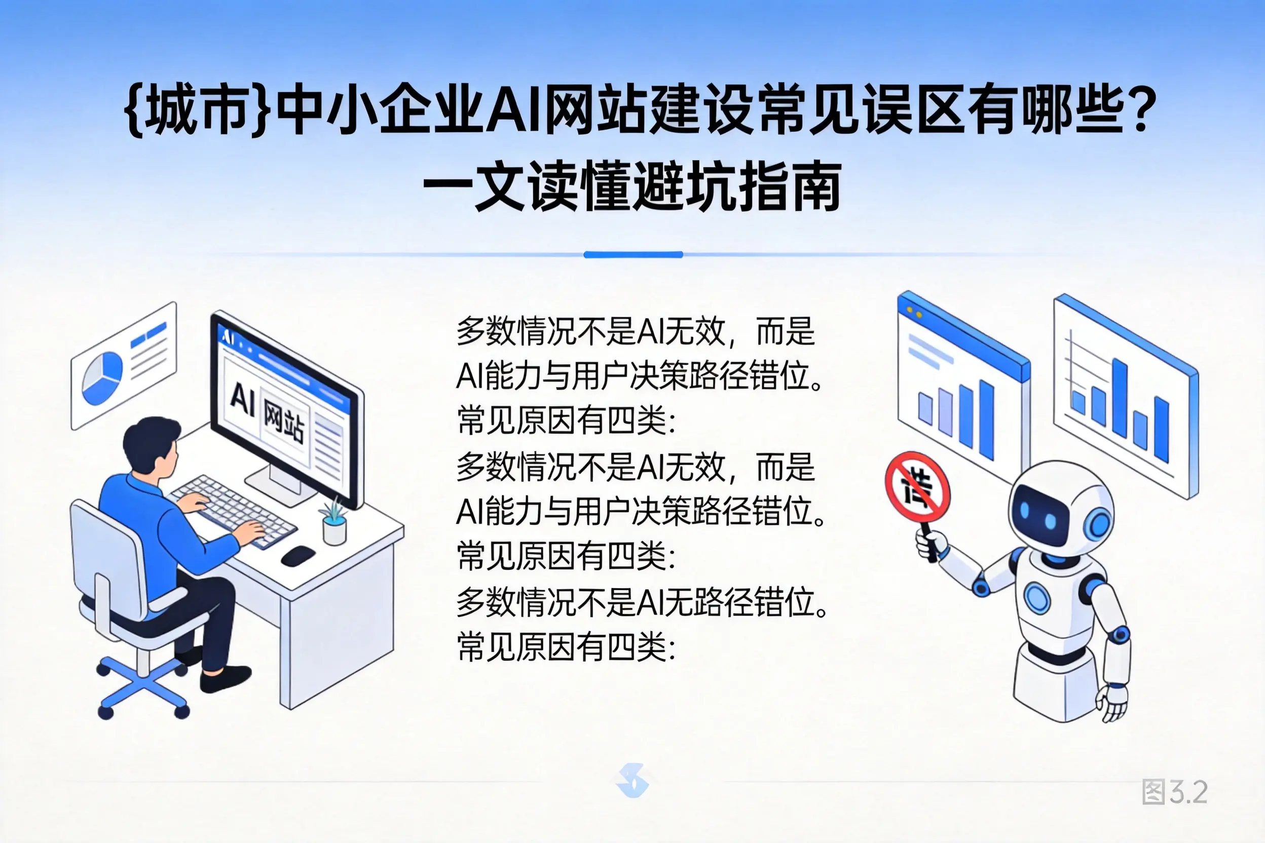 仙桃中小企业AI网站建设常见误区有哪些?一文读懂避坑指南