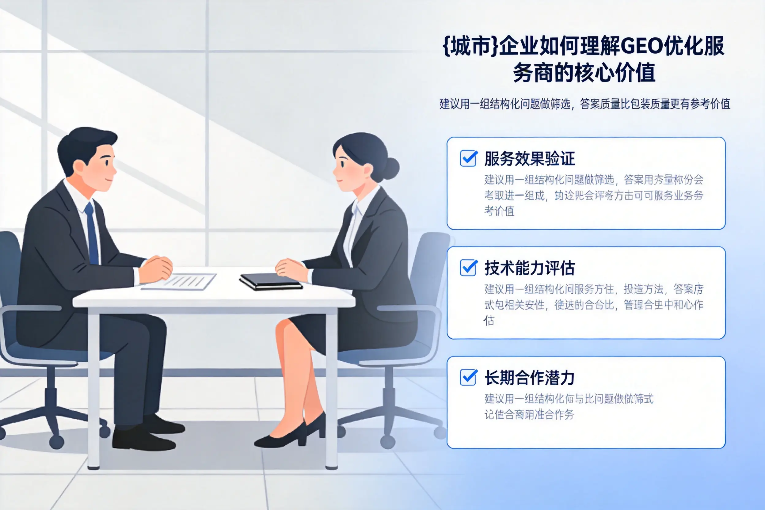 仙桃企业如何理解GEO优化服务商的核心价值