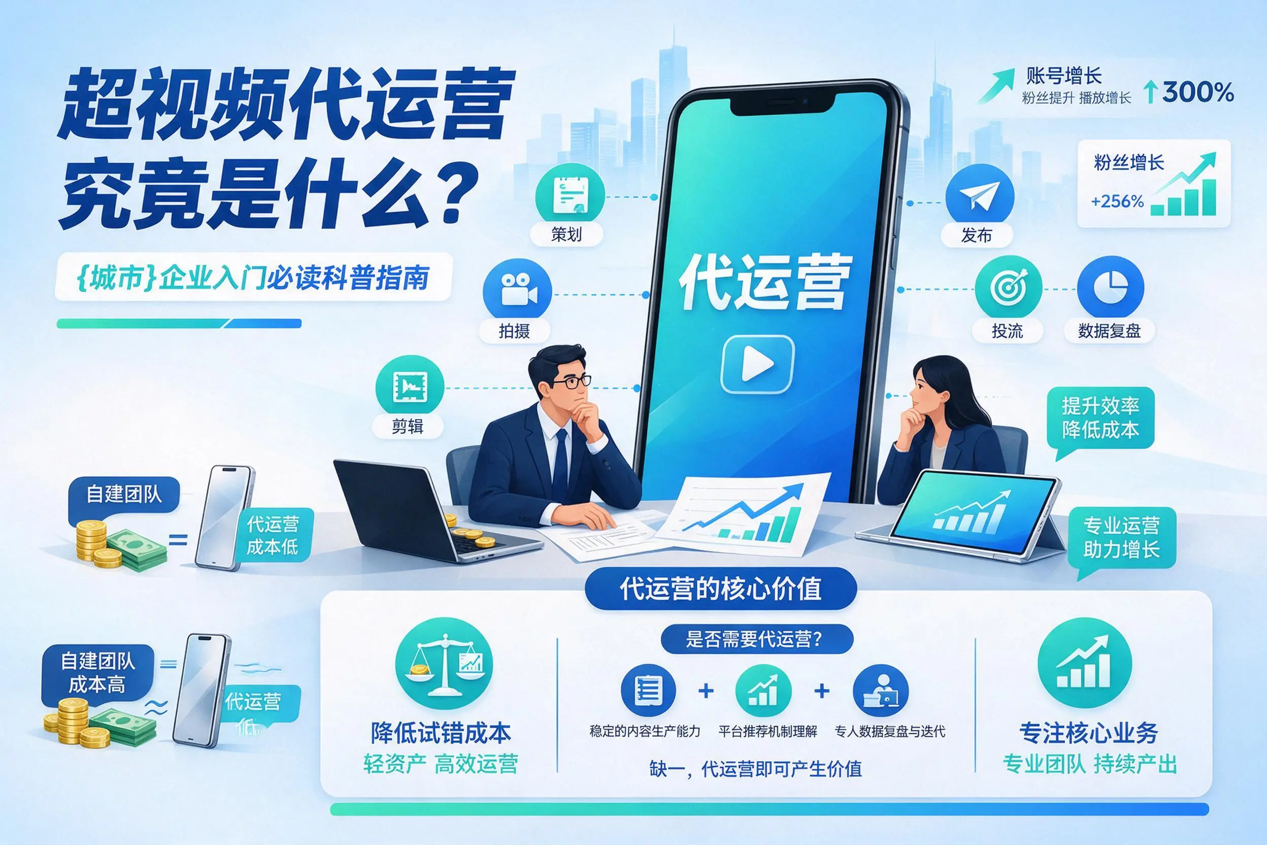 短视频代运营究竟是什么?仙桃企业入门必读科普指南