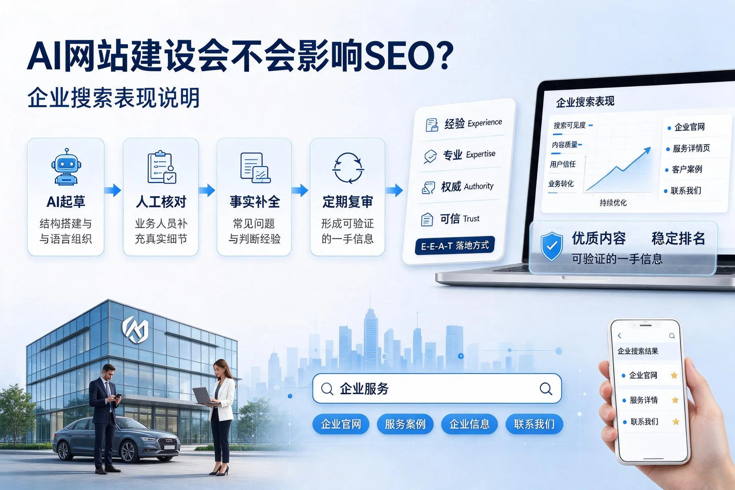 AI网站建设会不会影响SEO?仙桃企业搜索表现说明