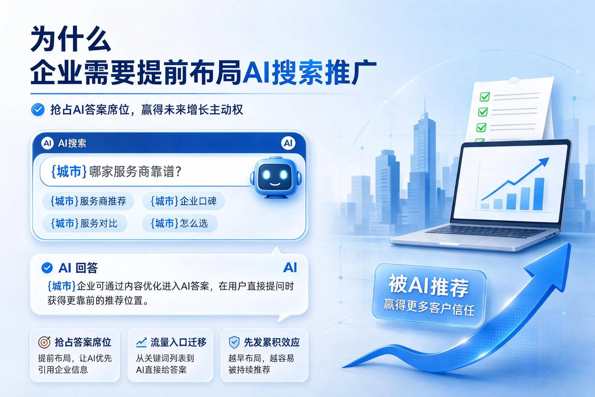 为什么仙桃企业需要提前布局AI搜索推广